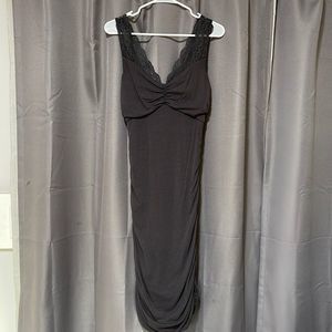 Express Gray Bodycon Dress Size Medium